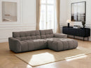 Jaya Fixed Corner Sofa Chenille Fabric - Right Angle