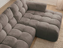 Jaya Fixed Corner Sofa Chenille Fabric - Right Angle