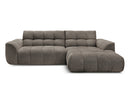Jaya Fixed Corner Sofa Chenille Fabric - Right Angle