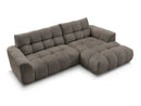 Jaya Fixed Corner Sofa Chenille Fabric - Right Angle