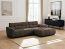 Jaya Fixed Corner Sofa Chenille Fabric - Right Angle