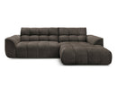 Jaya Fixed Corner Sofa Chenille Fabric - Right Angle