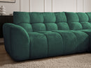 Jaya Fixed Corner Sofa Chenille Fabric - Right Angle