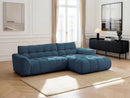 Jaya Fixed Corner Sofa Chenille Fabric - Right Angle