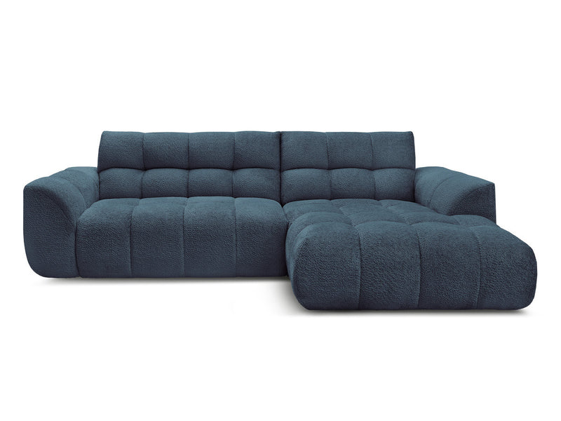 Jaya Fixed Corner Sofa Chenille Fabric - Right Angle