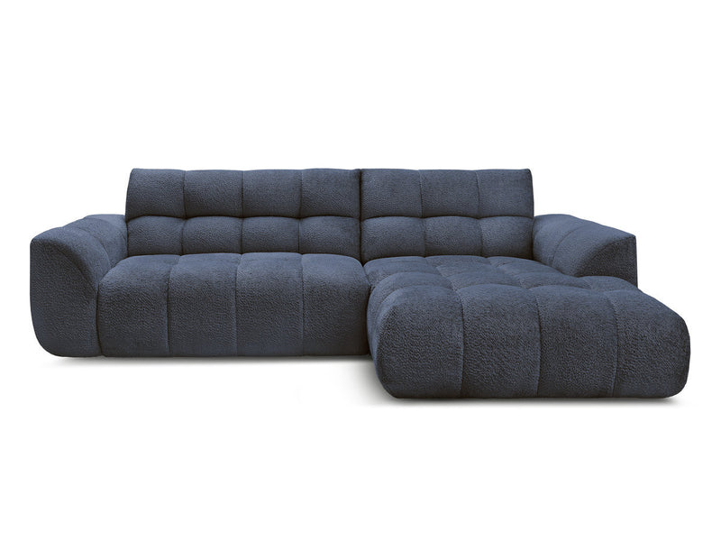 Jaya Fixed Corner Sofa Chenille Fabric - Right Angle