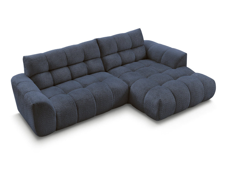 Jaya Fixed Corner Sofa Chenille Fabric - Right Angle