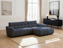 Jaya Fixed Corner Sofa Chenille Fabric - Right Angle