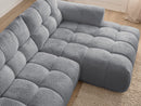 Jaya Fixed Corner Sofa Chenille Fabric - Right Angle