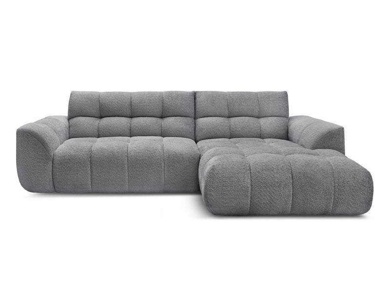 Jaya Fixed Corner Sofa Chenille Fabric - Right Angle