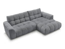 Jaya Fixed Corner Sofa Chenille Fabric - Right Angle