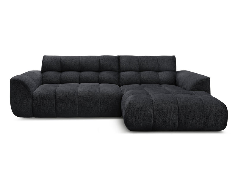 Jaya Fixed Corner Sofa Chenille Fabric - Right Angle