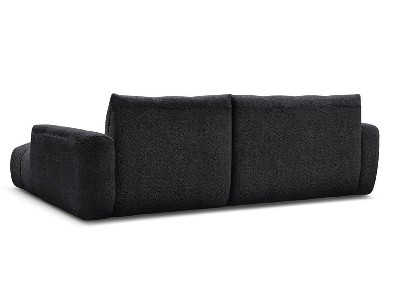 Jaya Fixed Corner Sofa Chenille Fabric - Right Angle