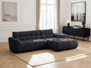 Jaya Fixed Corner Sofa Chenille Fabric - Right Angle