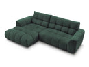 Canapé D'Angle Fixe Jaya Tissu Chenille - Angle Gauche