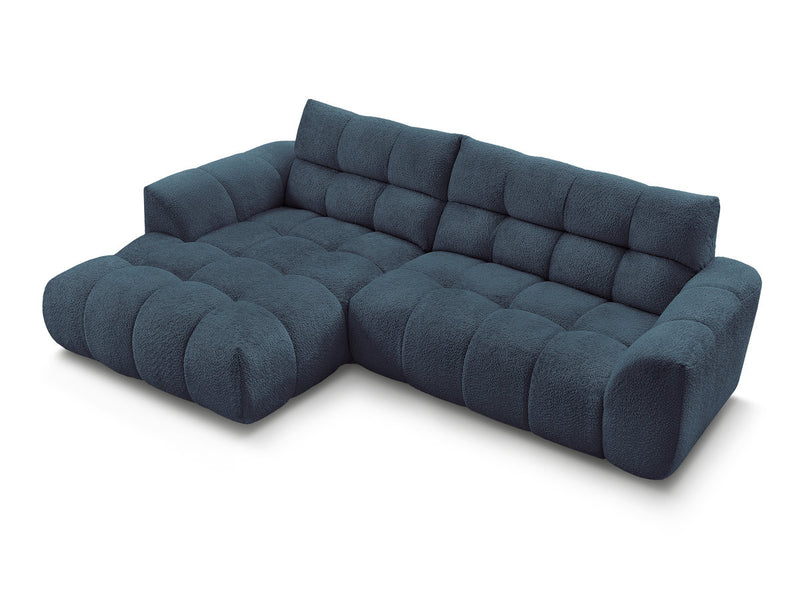 Canapé D'Angle Fixe Jaya Tissu Chenille - Angle Gauche