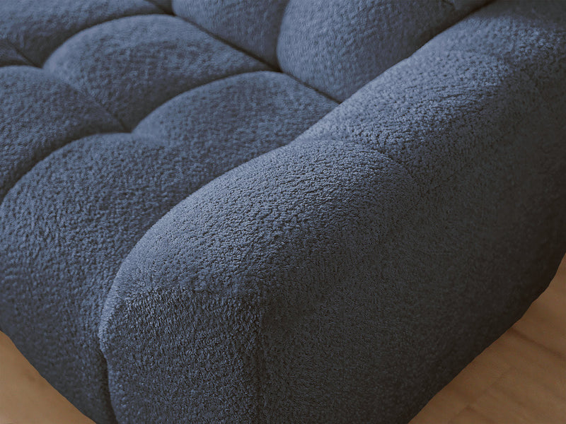 Canapé D'Angle Fixe Jaya Tissu Chenille - Angle Gauche