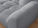 Canapé D'Angle Fixe Jaya Tissu Chenille - Angle Gauche
