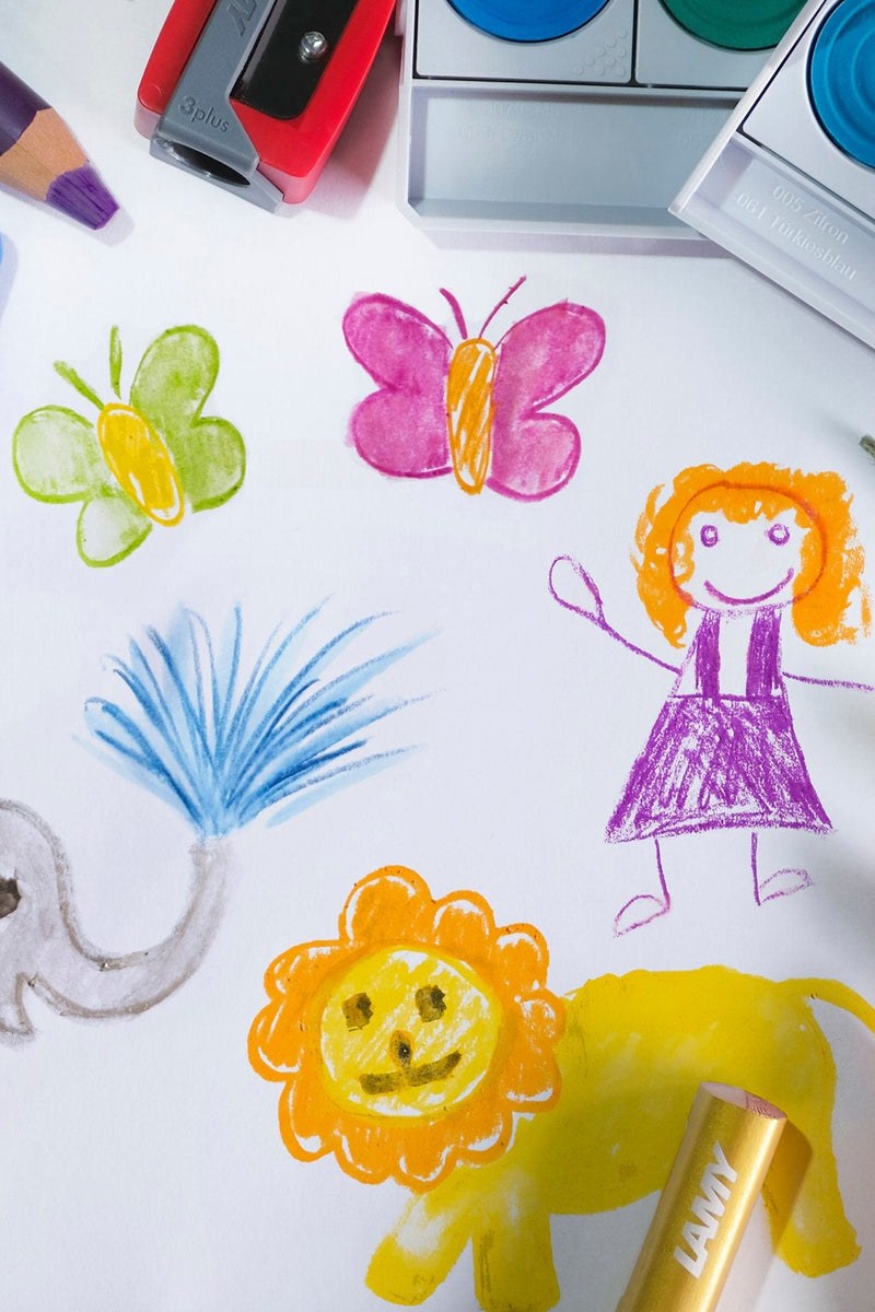 12 Crayons De Couleur - 3Plus - Lamy