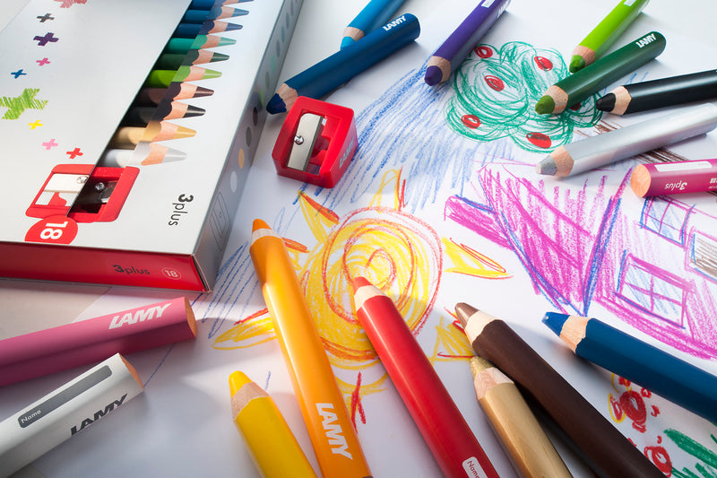 18 Crayons De Couleur - 3Plus - Lamy
