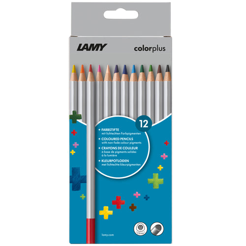 12 Crayons De Couleur - Colorplus - Lamy
