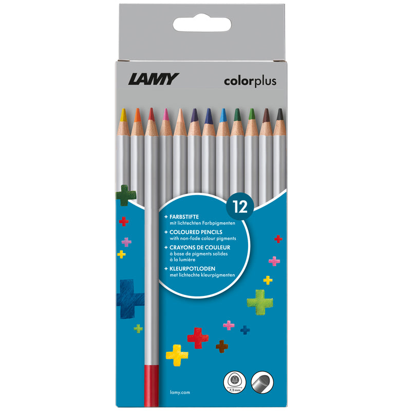 12 Crayons De Couleur - Colorplus - Lamy