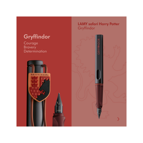 Stylo Plume - Safari Gryffondor Edition Harry Potter - Lamy