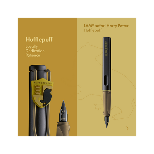 Stylo Plume - Safari Poufsouffle Edition Harry Potter - Lamy