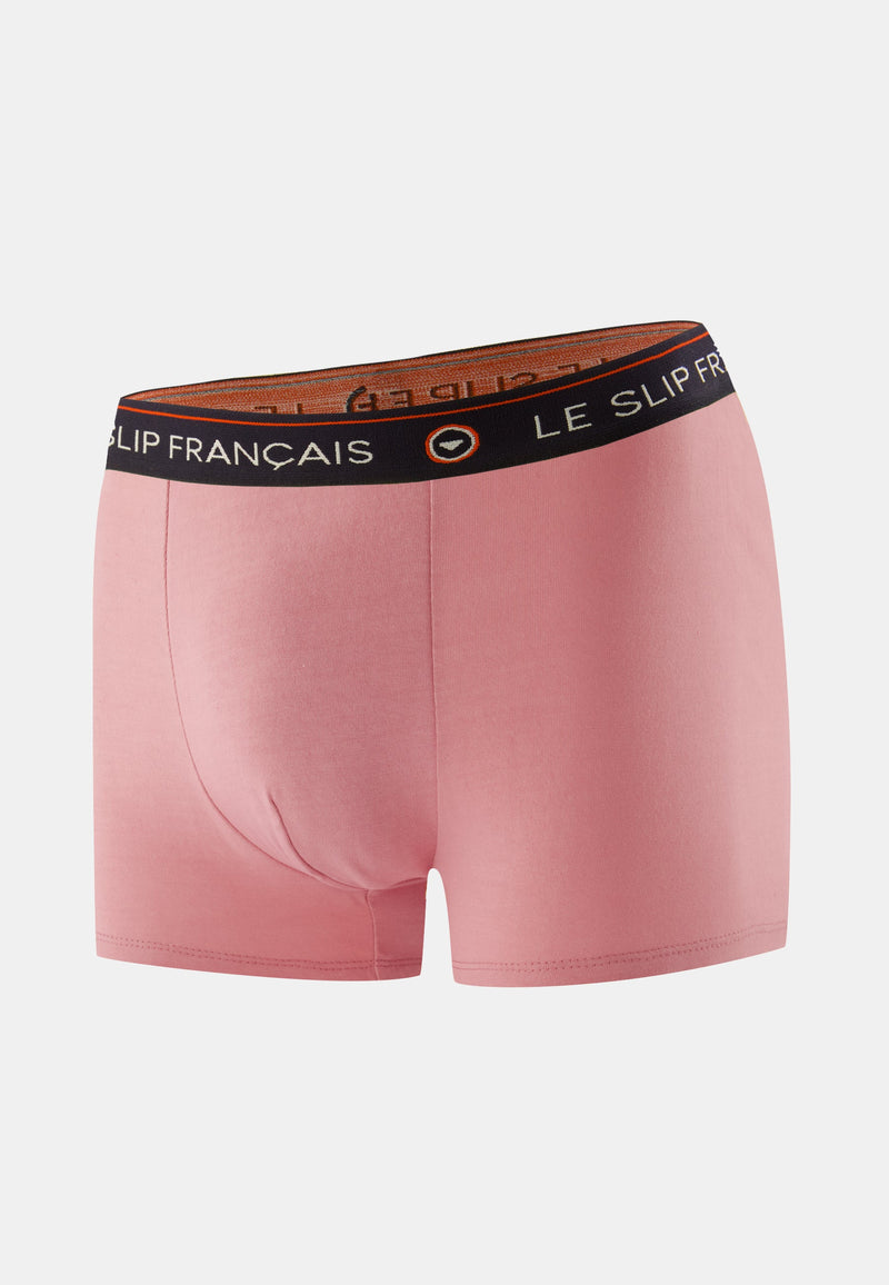 Boxer En Coton - Redoutable Rose Des Bois