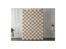 Tapis Poils Longs - Damian - Motifs Damier