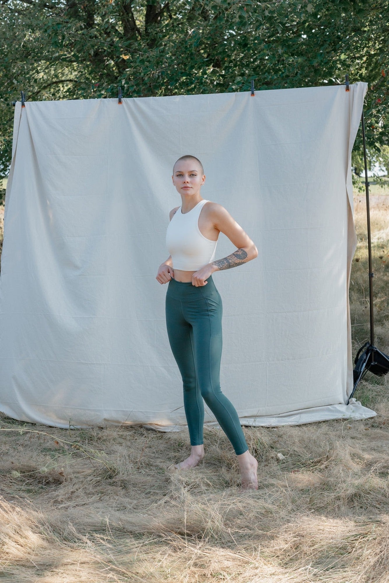 Legging - Pocket High-Rise Legging - Mousse