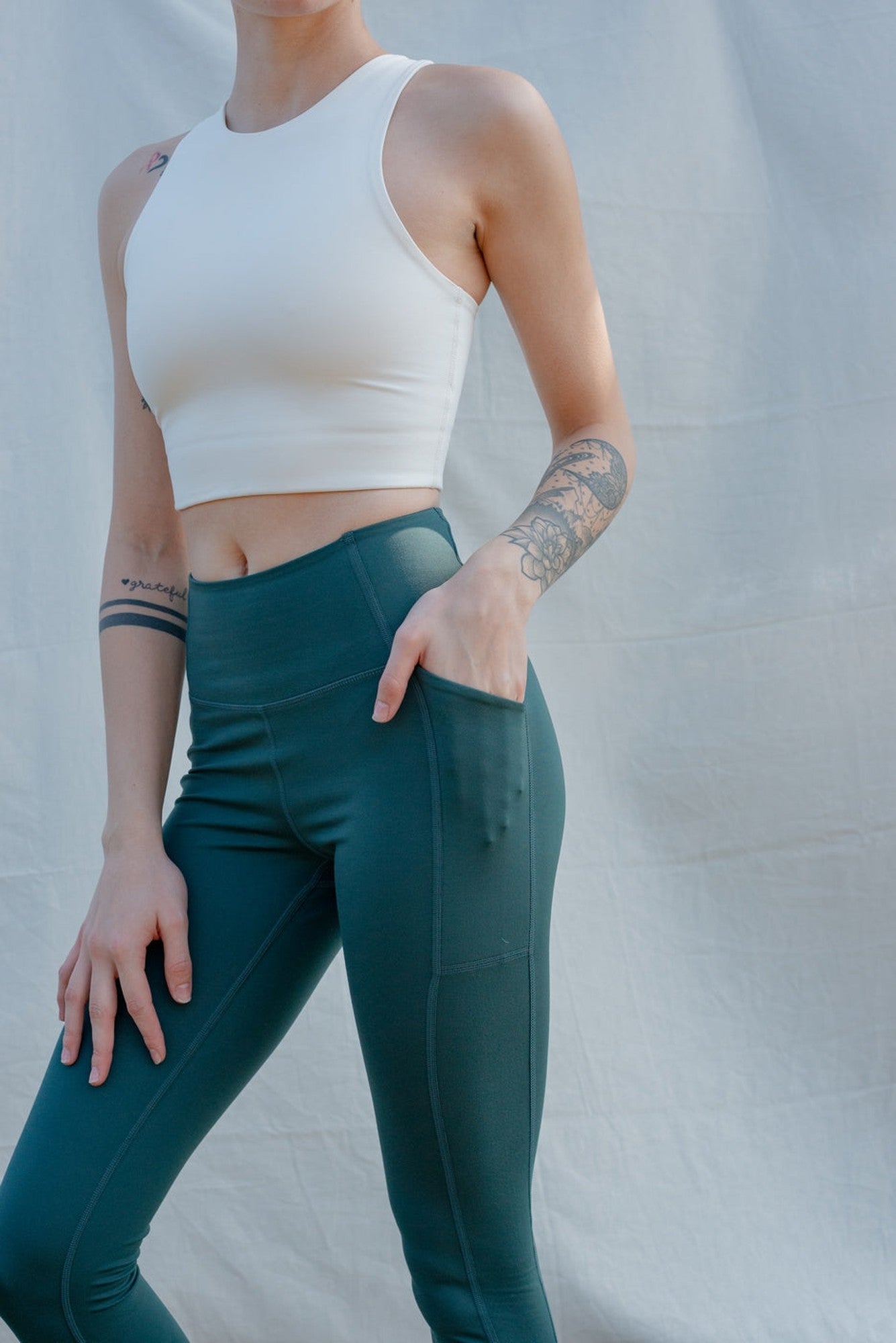 Legging - Pocket High-Rise Legging - Mousse