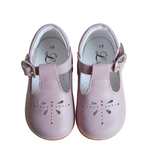 Azylis Perfo Soft Salome Shoes - Lilac - Girl