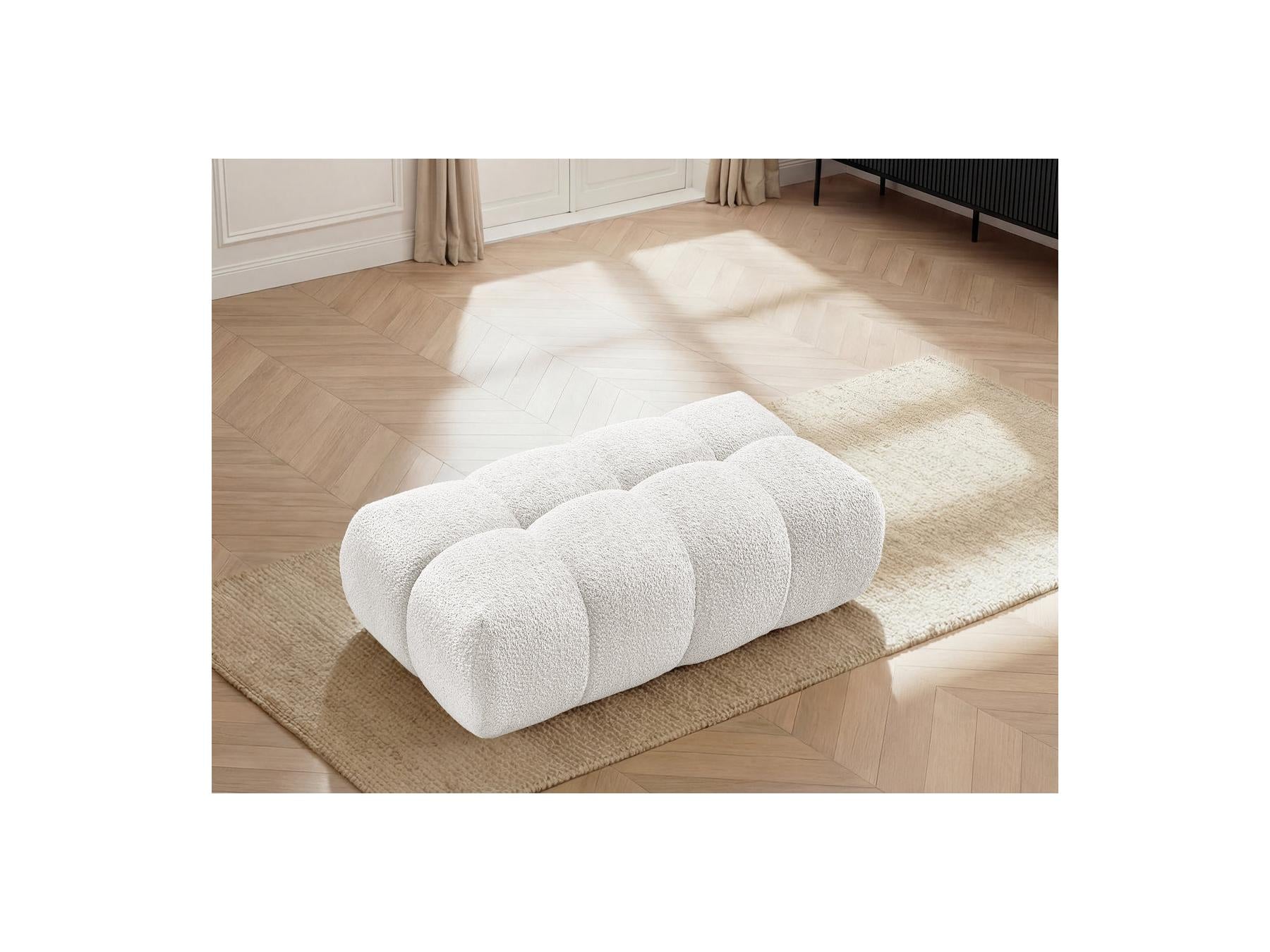 Jaya - Pouffe - Chenille Fabric
