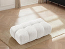 Pouf Jaya Tissu Chenille