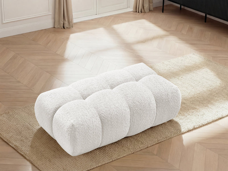 Pouf Jaya Tissu Chenille