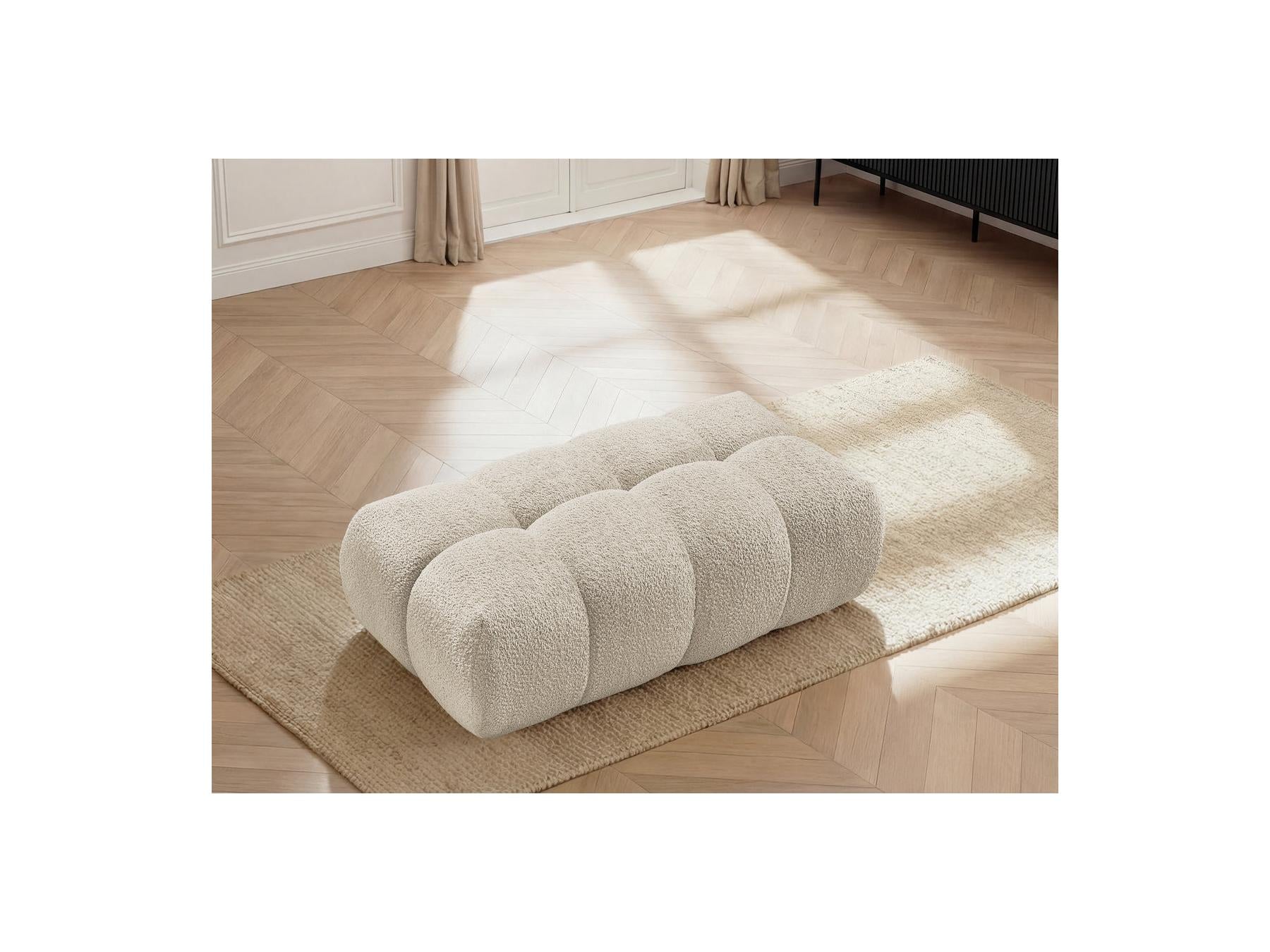 Jaya - Pouffe - Chenille Fabric