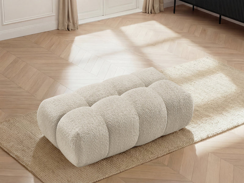 Pouf Jaya Tissu Chenille