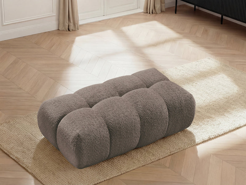 Pouf Jaya Tissu Chenille