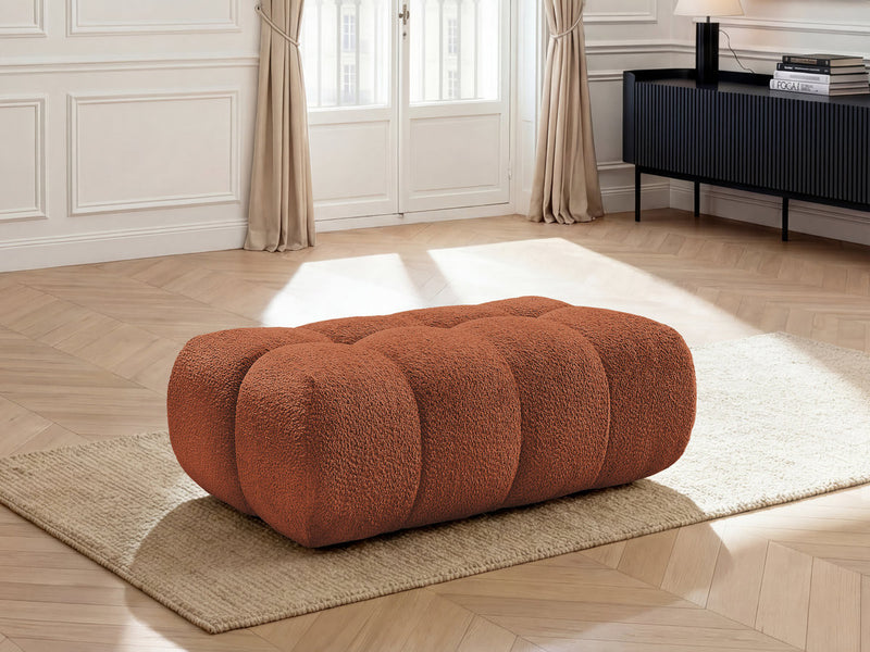 Pouf Jaya Tissu Chenille