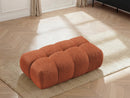 Pouf Jaya Tissu Chenille