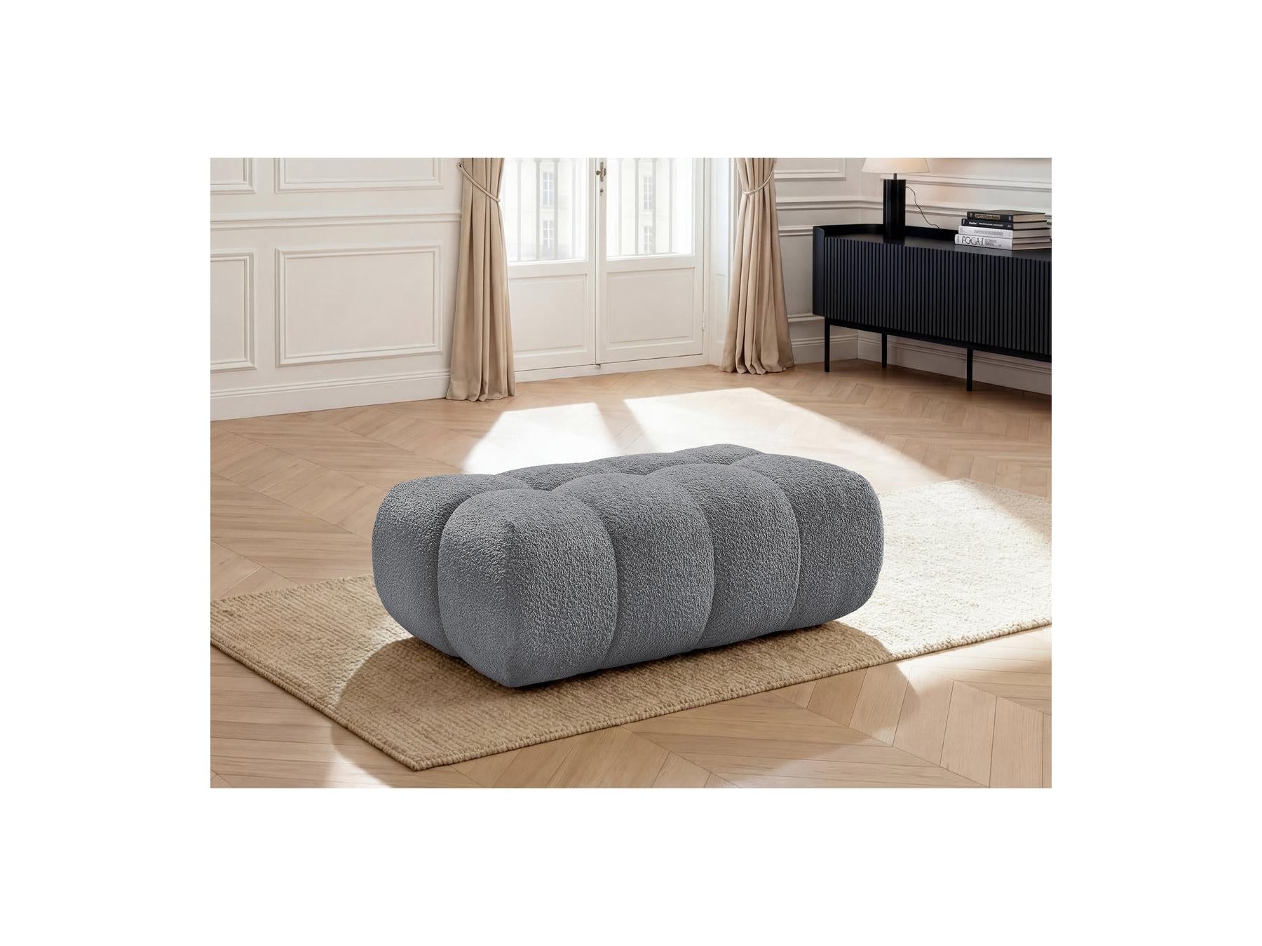 Jaya - Pouffe - Chenille Fabric
