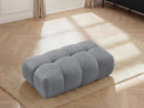 Pouf Jaya Tissu Chenille