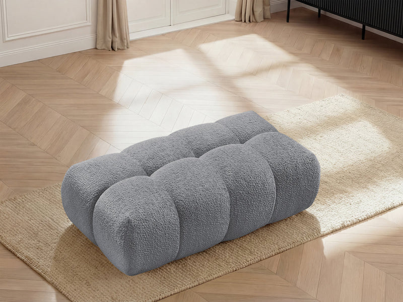 Pouf Jaya Tissu Chenille