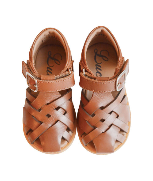 Manoé Sandals - Camel Leather - Mixed