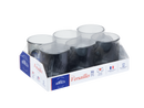 Duralex - Pack de 6 tazas Versailles - Gris - 26Cl