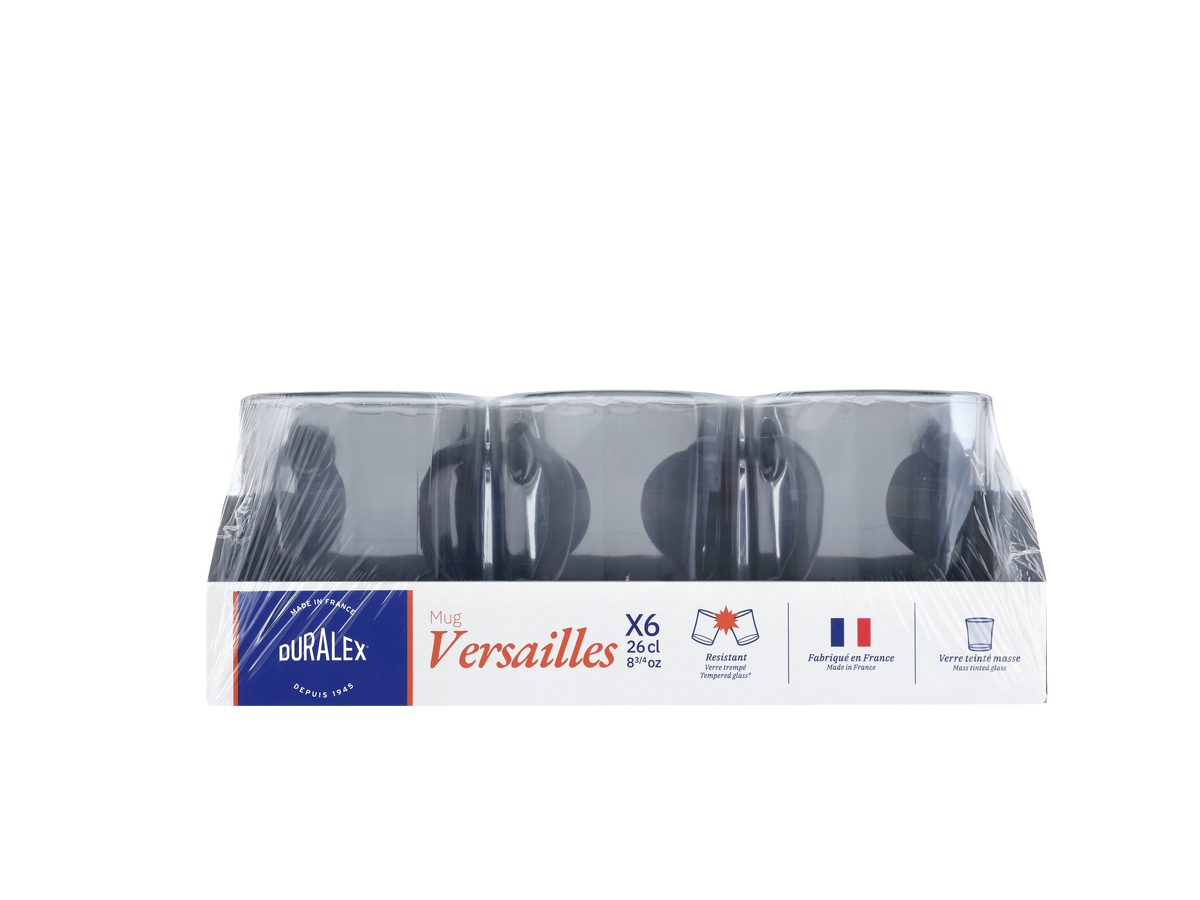 Pack De 6 Mugs Versailles - Gris - 26Cl