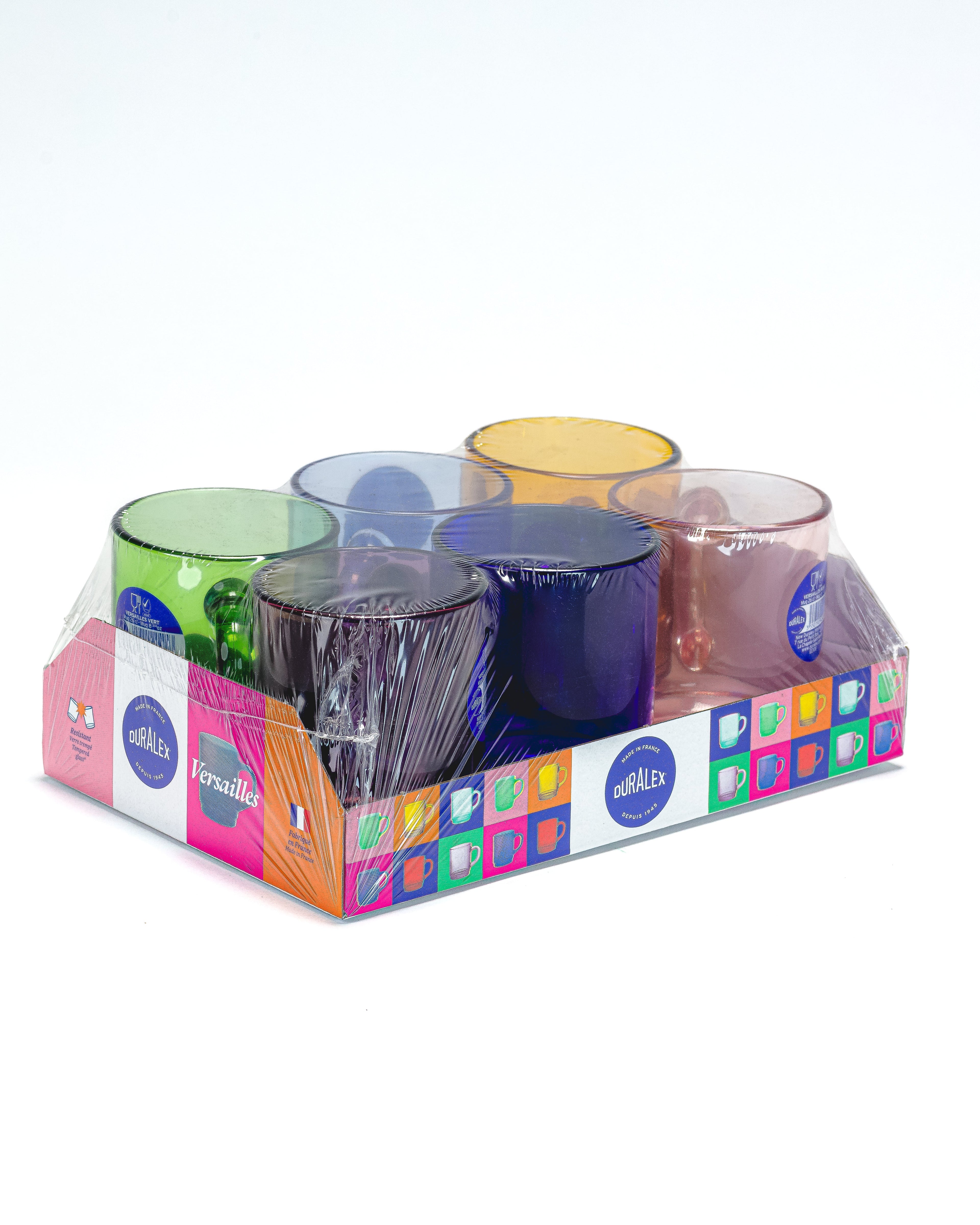 Pack De 6 Mugs Versailles - Multiteinte - 26Cl