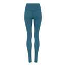 Girlfriend Collective - Leggings flotantes de cintura alta - Ixia larga y oscura