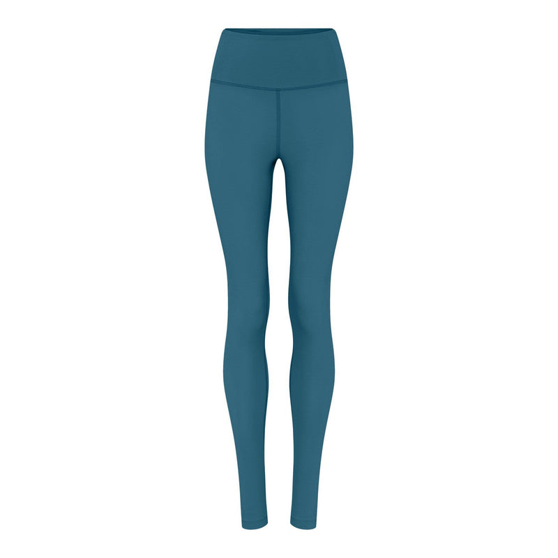 Girlfriend Collective - Leggings flotantes de cintura alta - Ixia larga y oscura